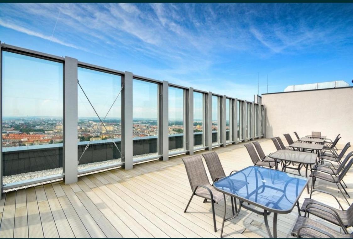 Hanza Tower De Lux Green Szczecin Luaran gambar